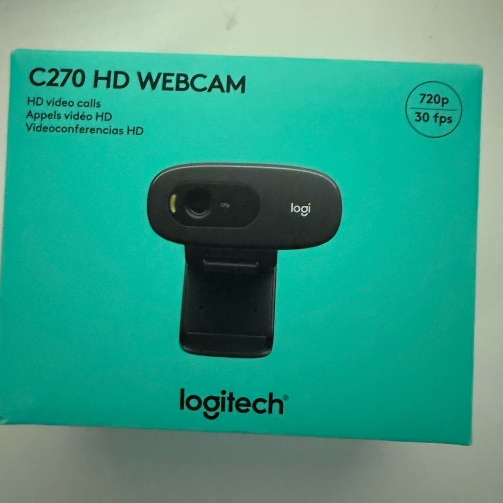 Logitech Black HD Webcam for Computers